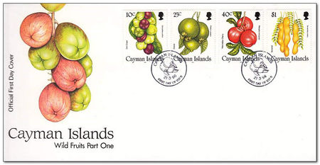 Cayman Islands 1996 Wild Fruits fdc.jpg