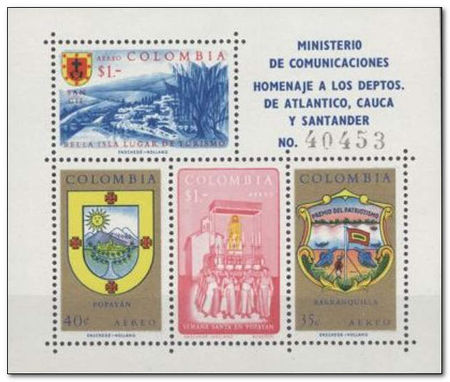 Columbia 1961 Atlantico Tourist stamps 1ms.jpg