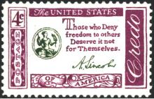 United States of America 1960 "American Credo" e.jpg