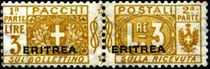 Eritrea 1917 Parcel Post Stamps of Italy - Larger Overprint "ERITREA" h.jpg