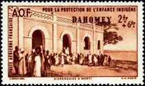 Dahomey 1941 Airmail - Colonial Child Welfare b.jpg